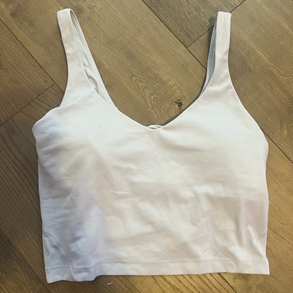 lululemon light blue align tank